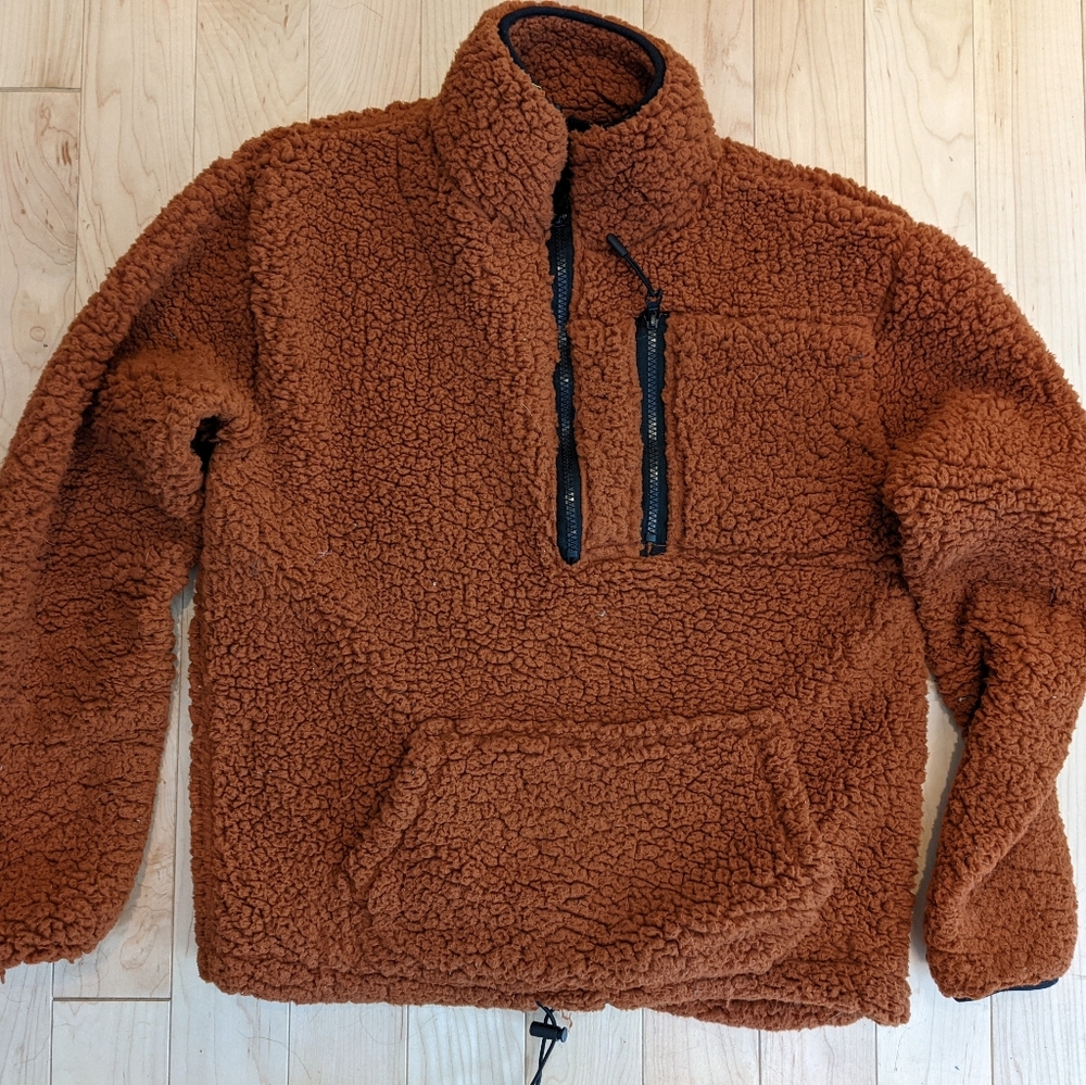 Orange sweater
